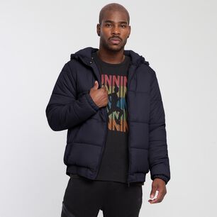 Parka Deportiva Lisa Regular Cuello Alto Con Capucha Hombre Wetland
