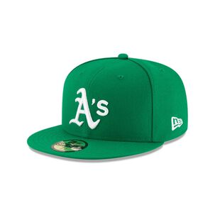Gorra 59fifty Oakland Athletics Mlb Acperf Verde New Era