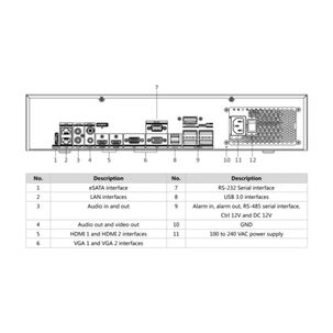 Nvr Hikvision De 32ch 8hdd 8k Raid H.265+hdmi/ Vga