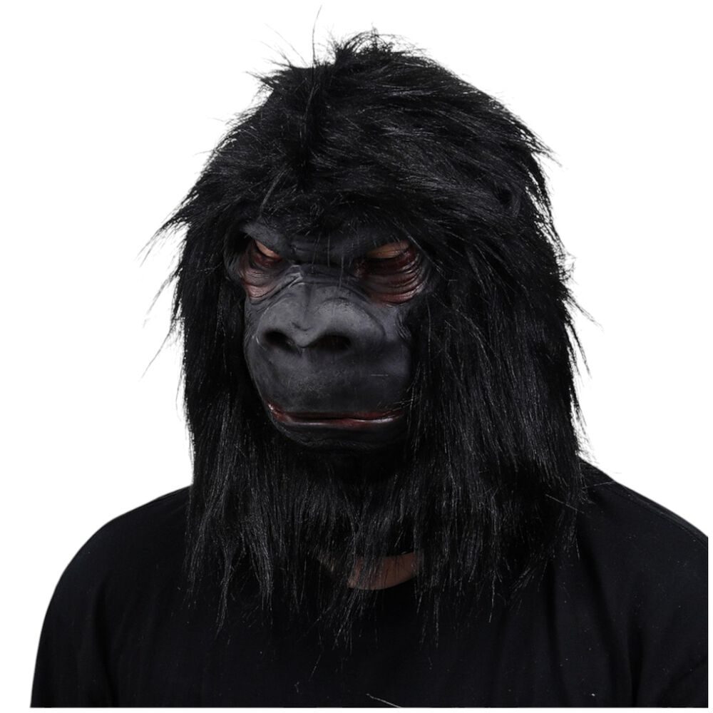 Máscara Látex Gorila Realista Disfraz Adulto Halloween image number 2.0