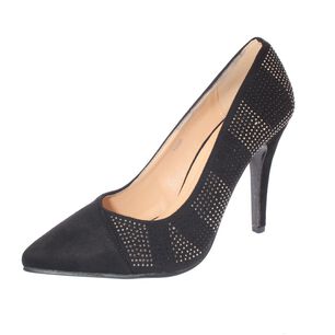 Zapato Taco Negro Mia Mia Art. 51996black