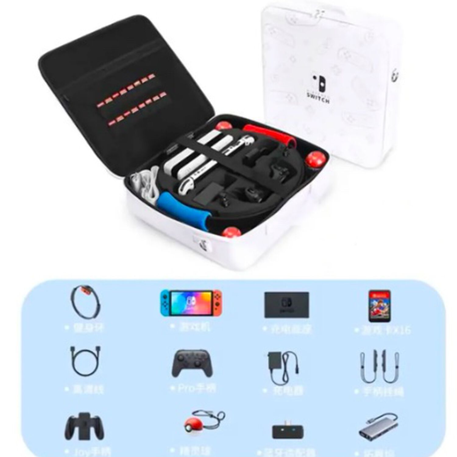 Maleta Rigida Para Nintendo Switch image number 3.0