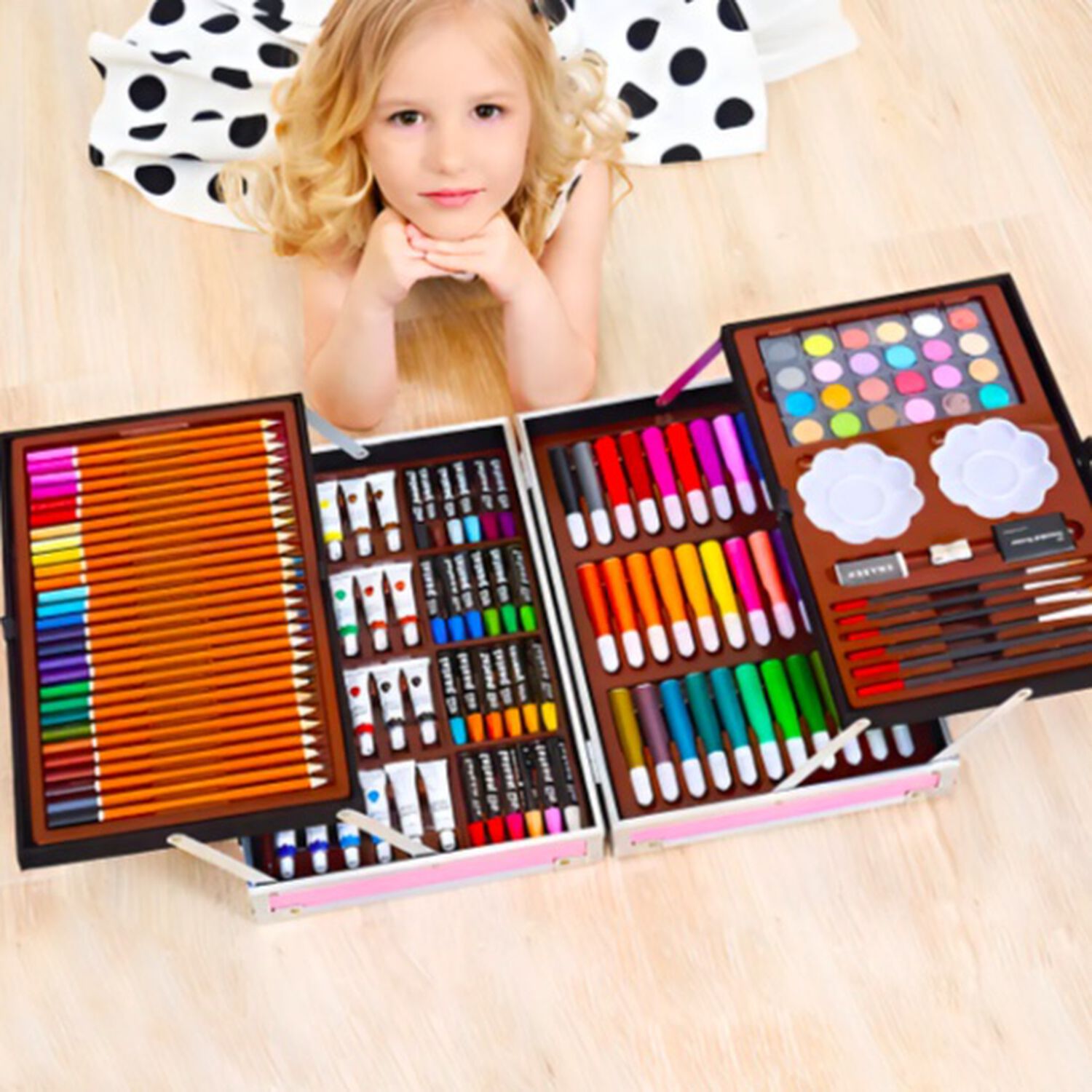 Set De Arte 145 Pcs Maleta image number 3.0