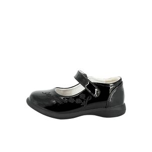 Zapato Cueca Nem&eacute;sis Negro Charol Bamboo