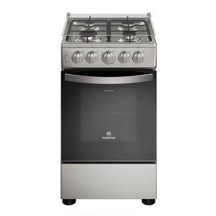 Cocina A Gas 4 Platos Limpiaf&aacute;cil Y Parrillas Alambr&oacute;n Fm4es