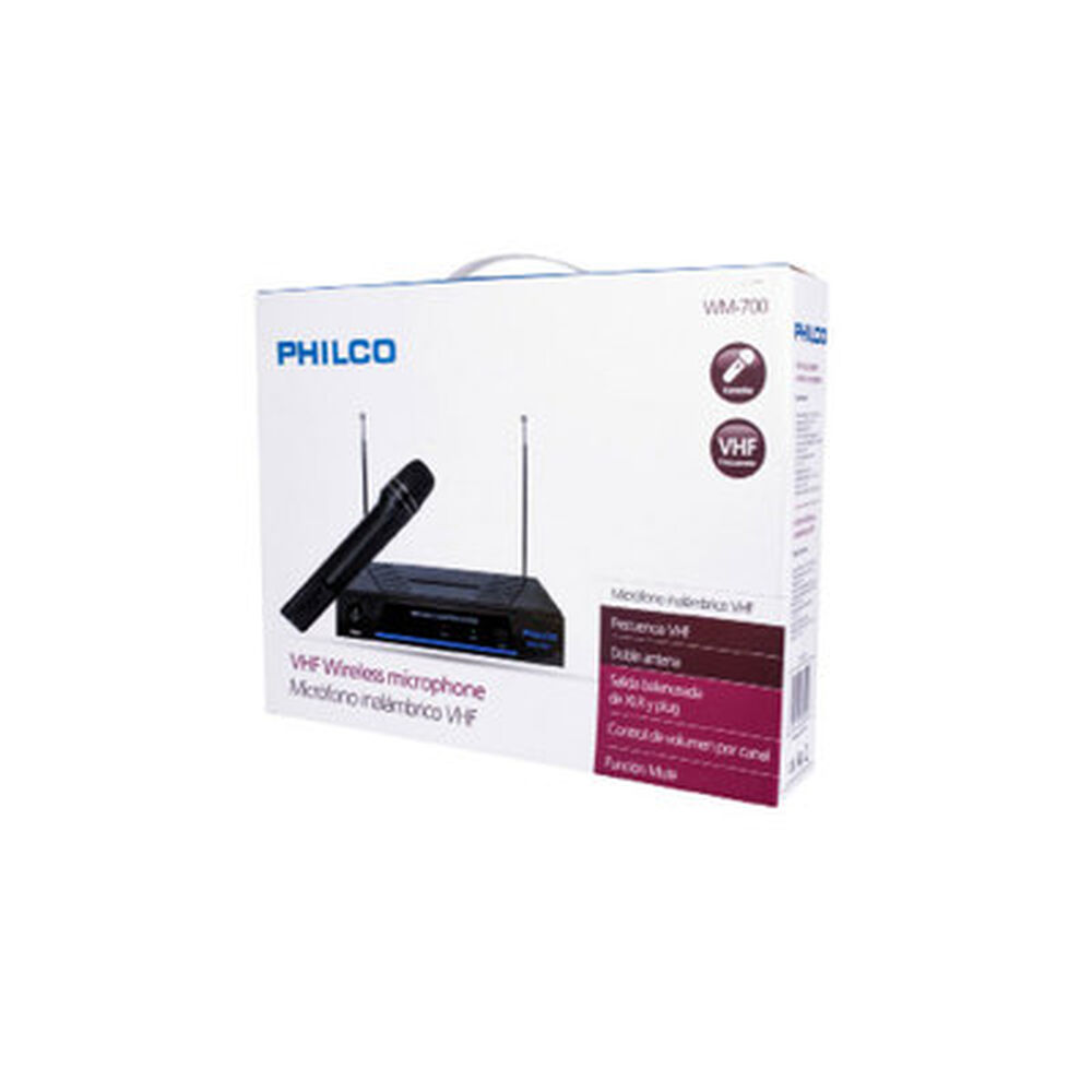 Micrófono Wm700 Inalámbrico Vhf image number 1.0