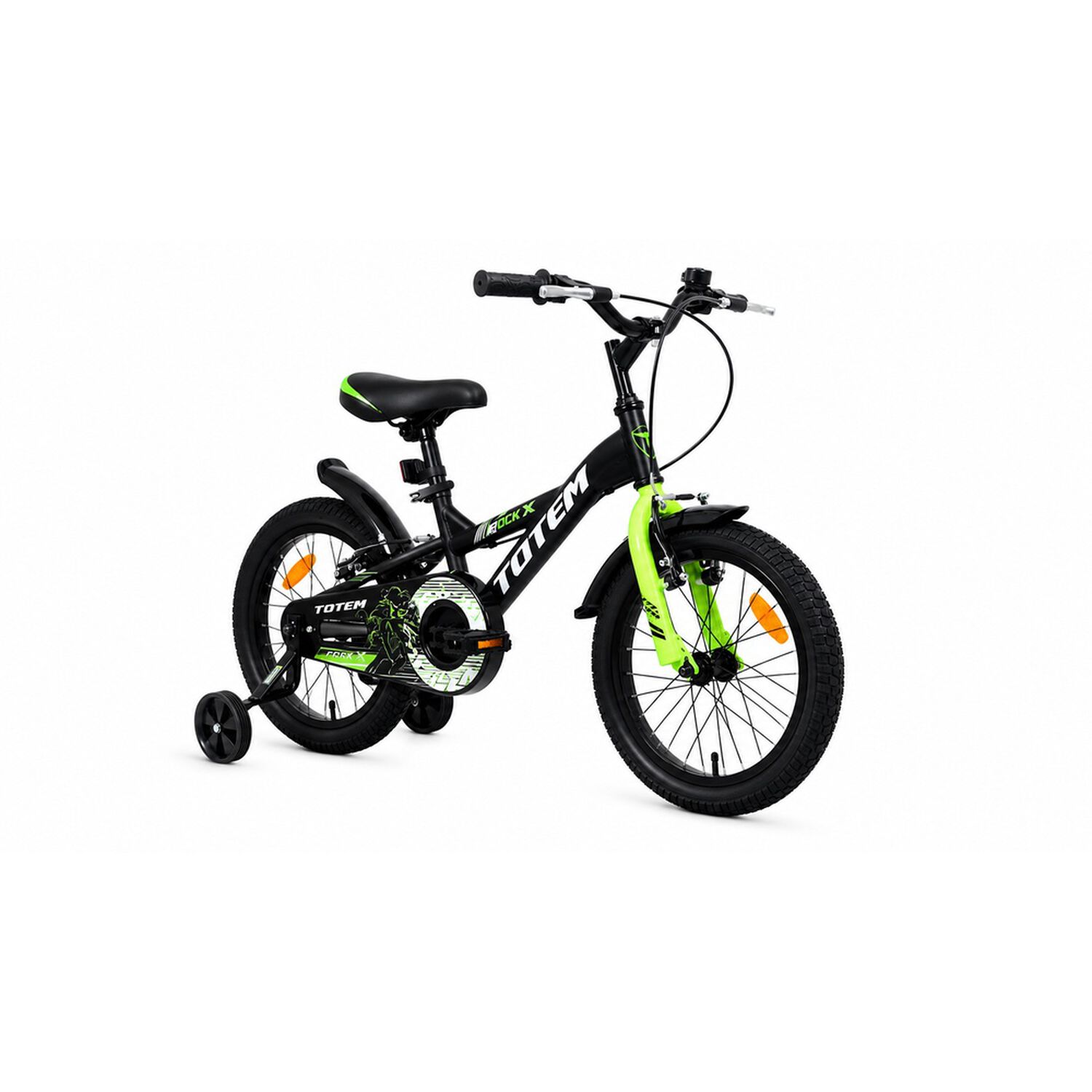 Bicicleta Totem Infantil Aro 16 Rock-x Color Negro image number 1.0