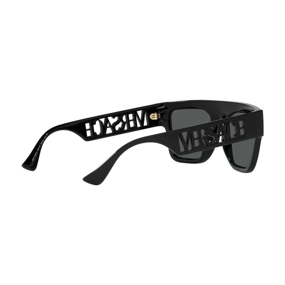 Lentes De Sol 90s Vintage Logo Negro Versace image number 8.0
