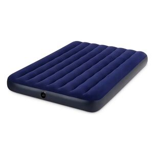 Colch&oacute;n Inflable Matrimonial Azul 137x191x25cm