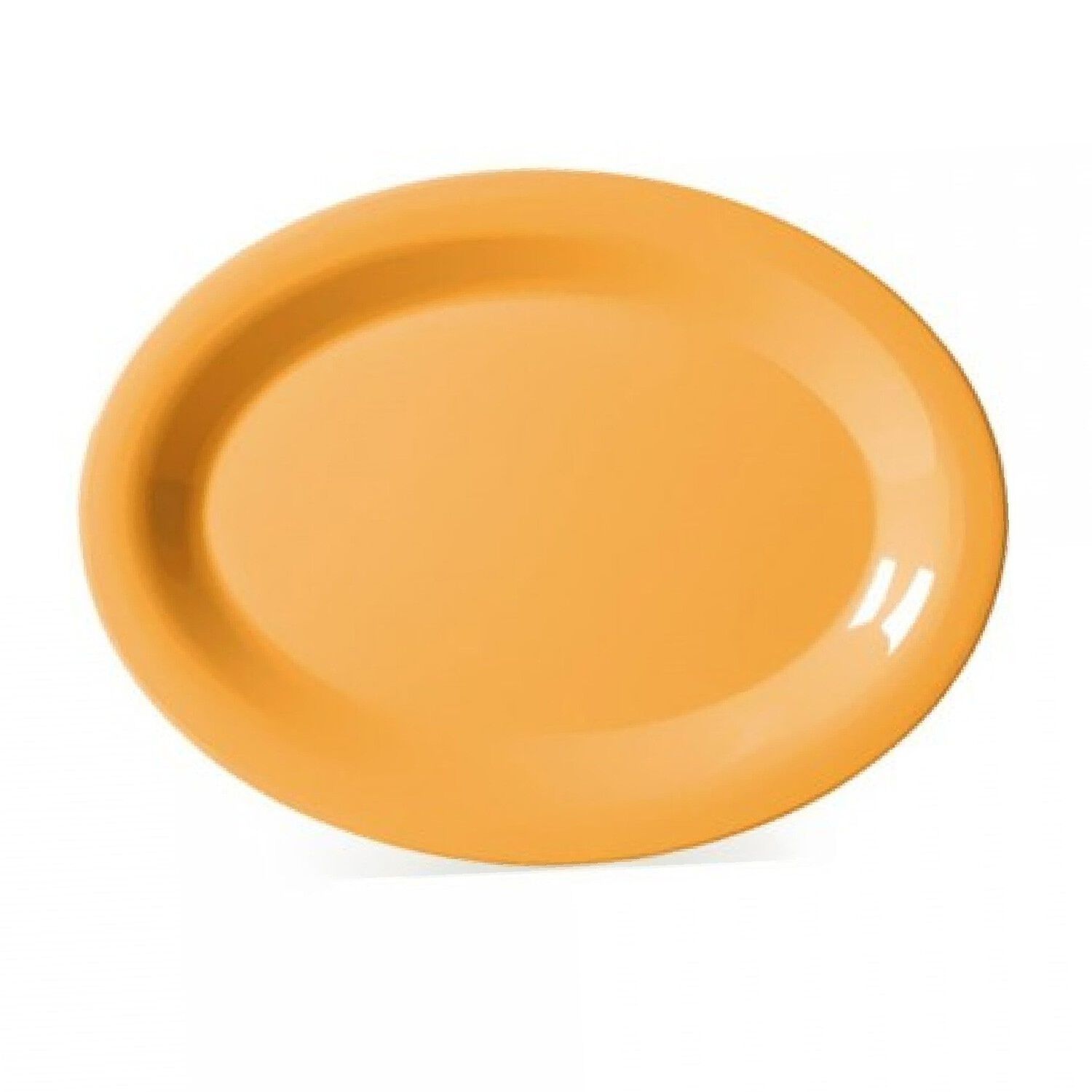 Set 4 Plato Ovalado Melamina Amarillo Tropical image number 3.0