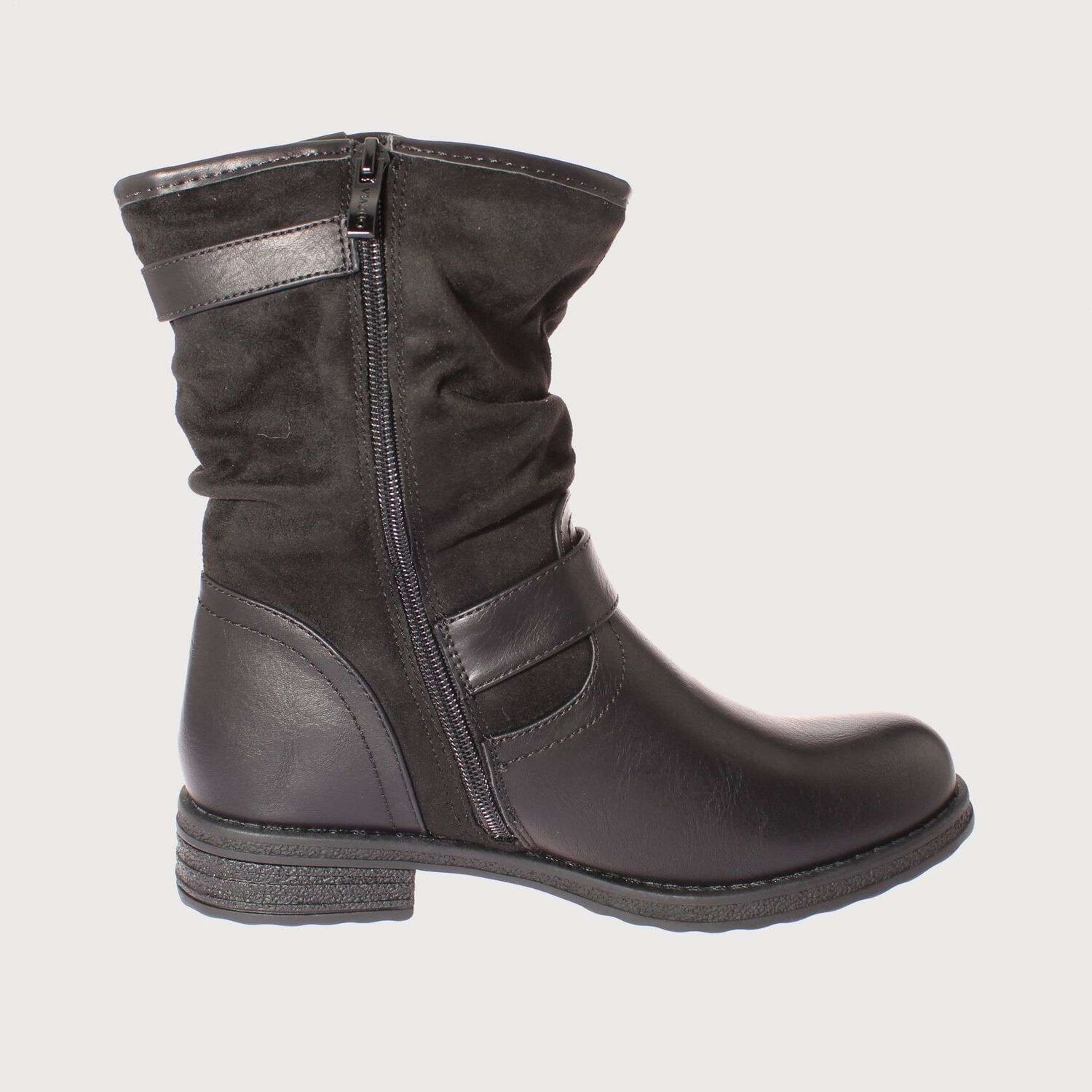 Bota Negro V&iacute;a Franca Art. 512082456black image number 3.0