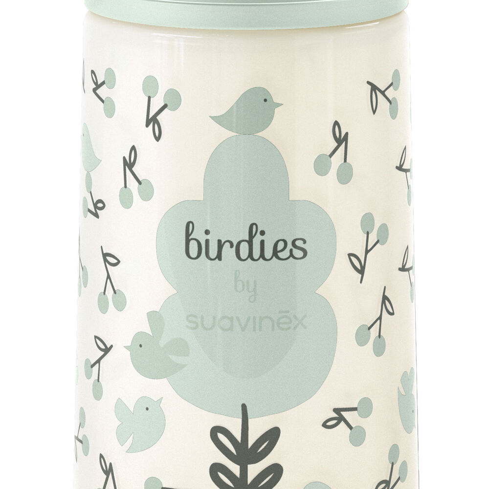 Pack Chupetes + Mamadera 270ml + Broche Birdies Verde 0-6m image number 6.0