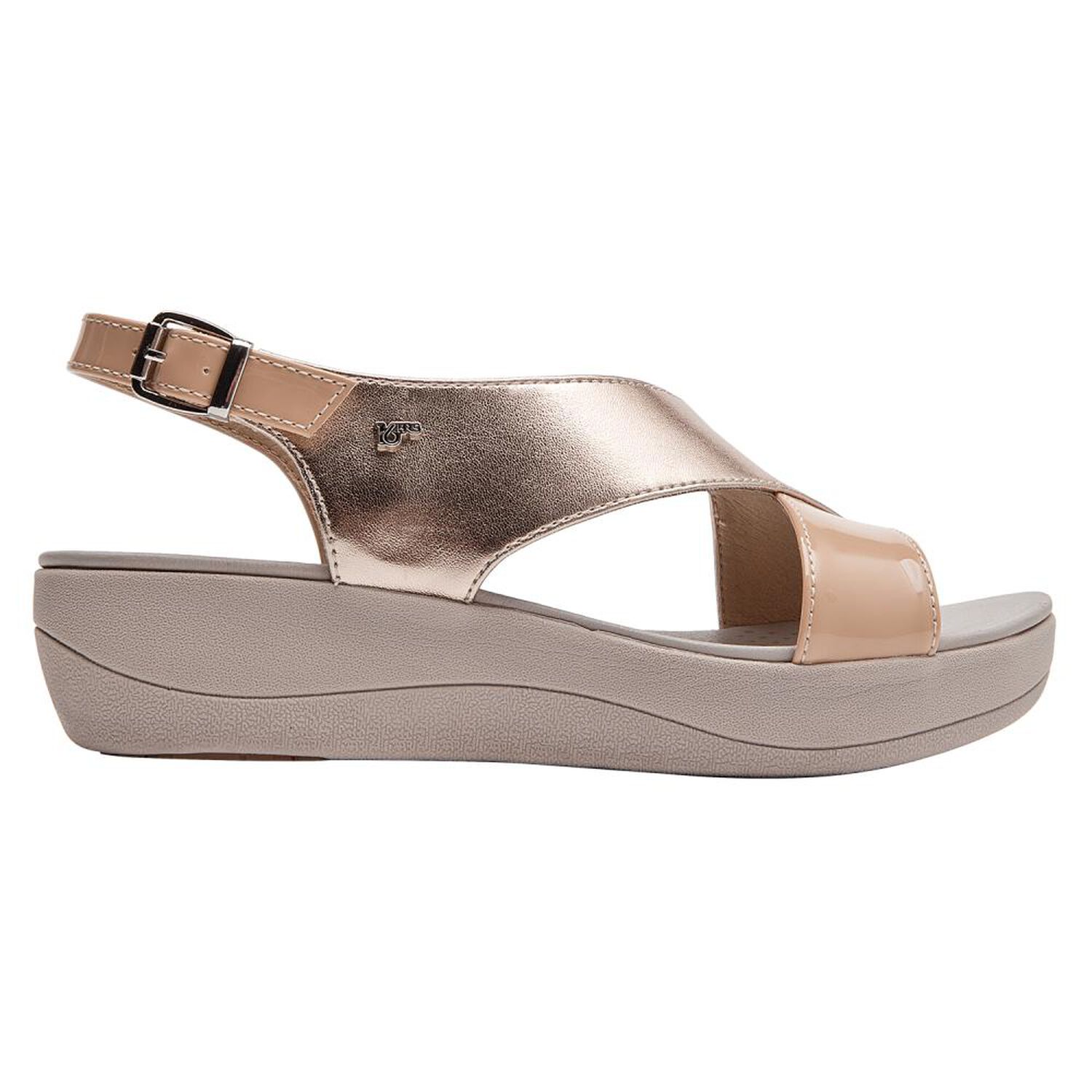 Sandalia Mujer 16 Horas 16m0498 Beige image number 0.0