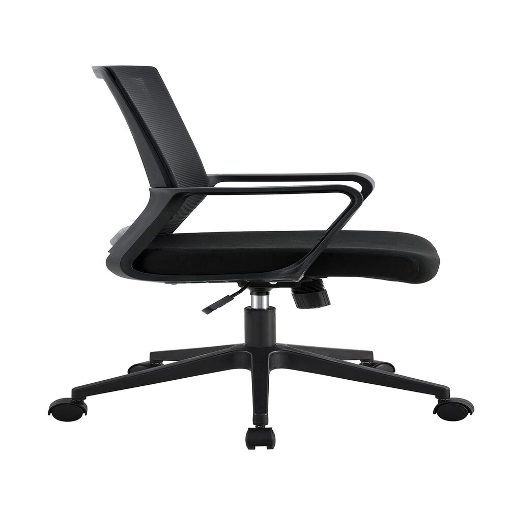 Silla De Oficina Ejecutiva Paris Ergonomica Color Negro Bm-698 Arthome image number 3.0