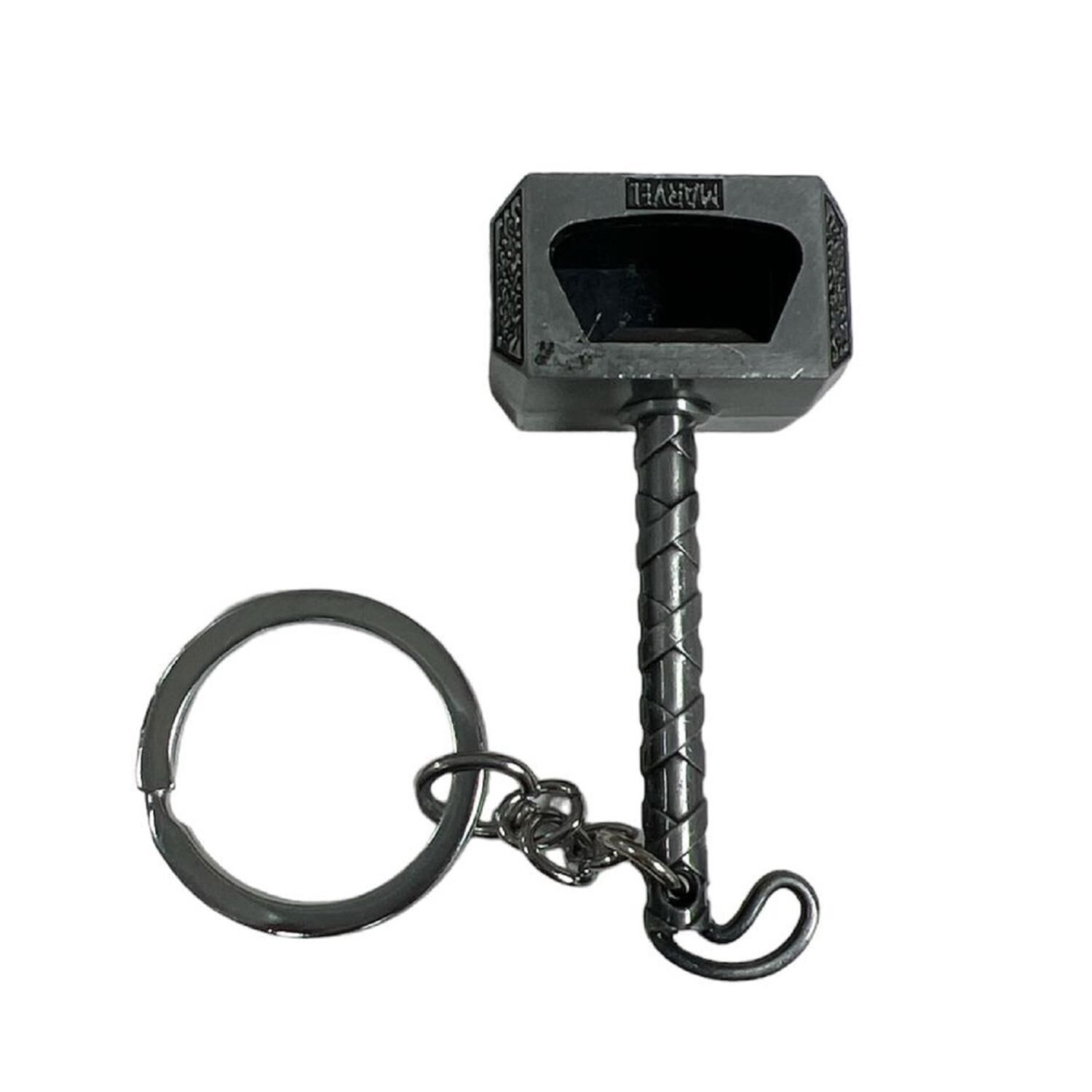 Llavero Metalico Premium Martillo De Thor Mjolnir Con Destapador image number 0.0