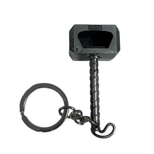 Llavero Metalico Premium Martillo De Thor Mjolnir Con Destapador