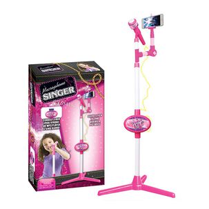 Micr&oacute;fono Karaoke Pedestal Conexi&oacute;n Mp3 Tel&eacute;fono Para Ni&ntilde;as