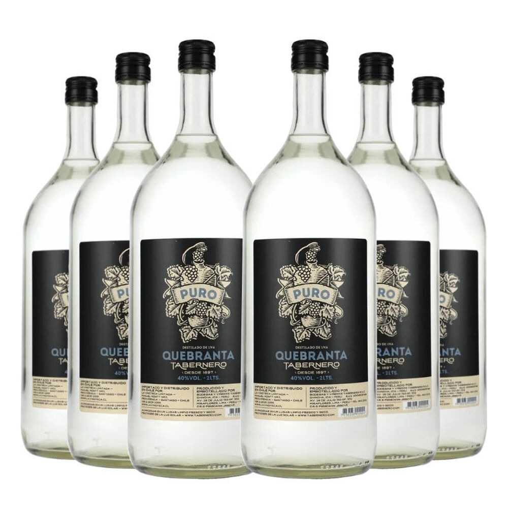 6 Destilado De Uva Tabernero Tradicion (quebranta) 2l. image number 0.0