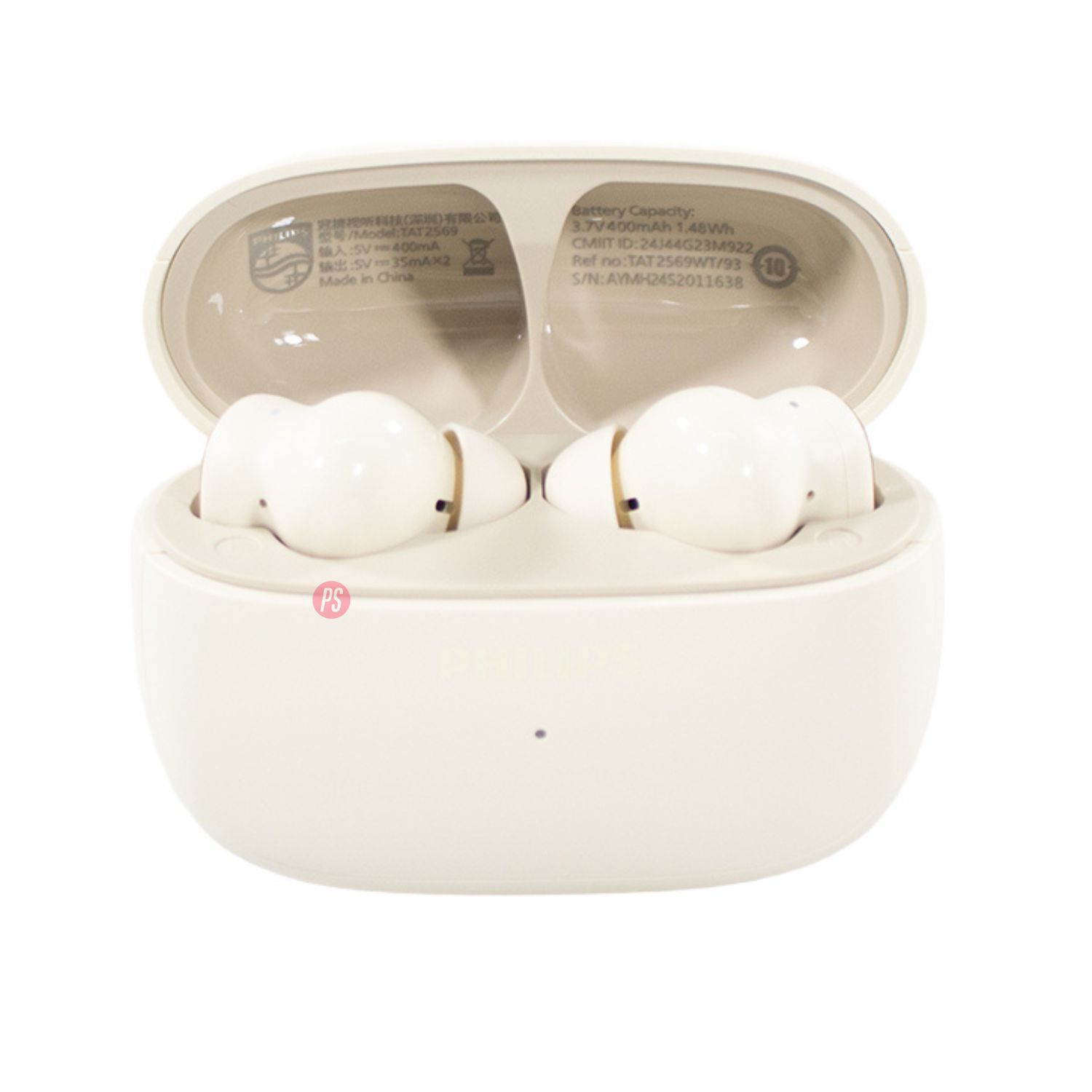 Aud&iacute;fonos Philips Tat2569w Bluetooth Micr&oacute;fono Blanco - Ps image number 1.0