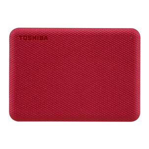 Disco Portátil Toshiba Canvio Advance 4tb Usb 3.0 Rojo