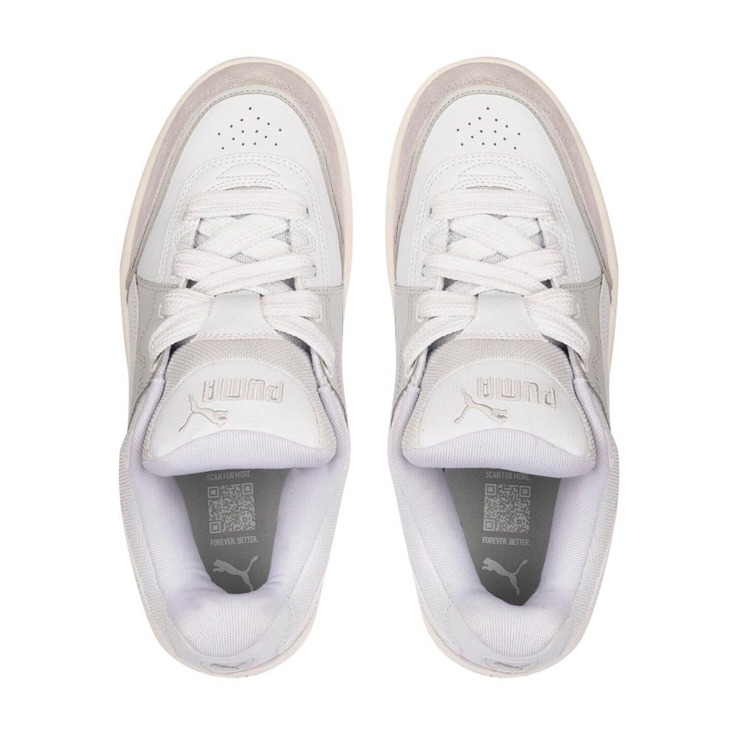 Zapatilla Urbana Unisex Puma Park Lifestyle Sk8 Blanco image number 4.0