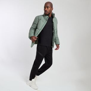 Parka Deportiva Lisa Regular Cuello Alto Hombre Wetland