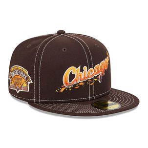 Gorra 59fifty Mlb Chicago White Sox Fall Foliage Dark Brown