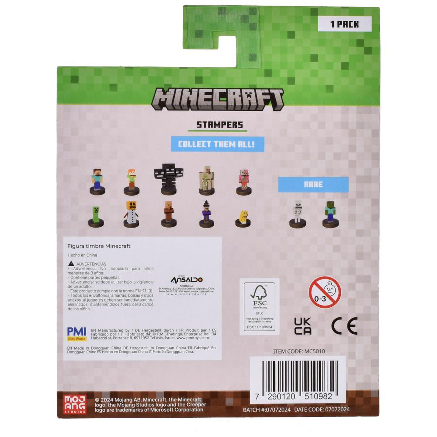 Figura Timbre Minecraft image number 3.0
