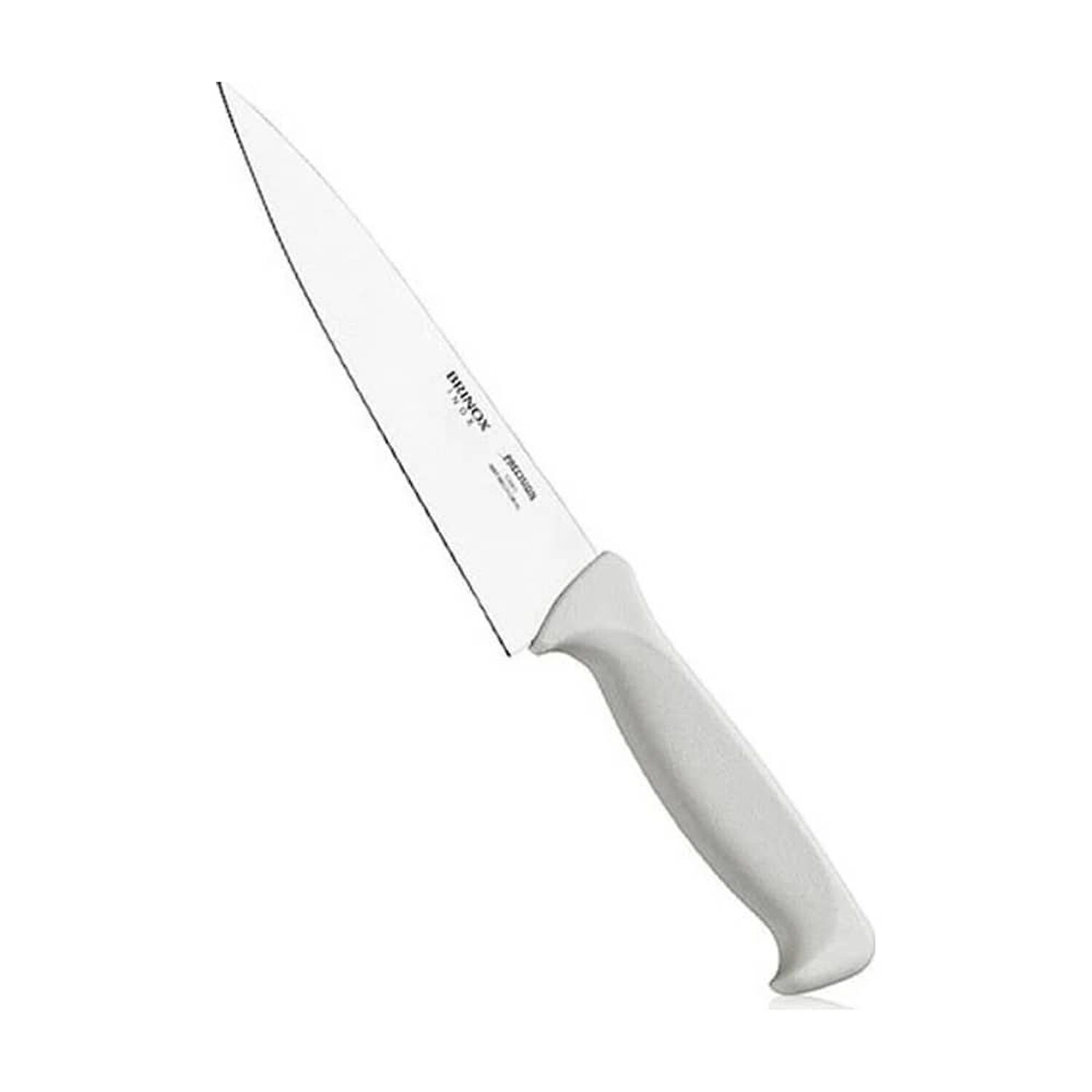 Cuchillo Para Cocina De 6" Precisi&oacute;n Brinox 2506/304 Mango Blanco image number 1.0