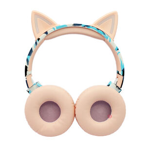 Aud&iacute;fonos Bluetooth Gatito Rosa Rgb Vida A Tu M&uacute;sica! - Ps