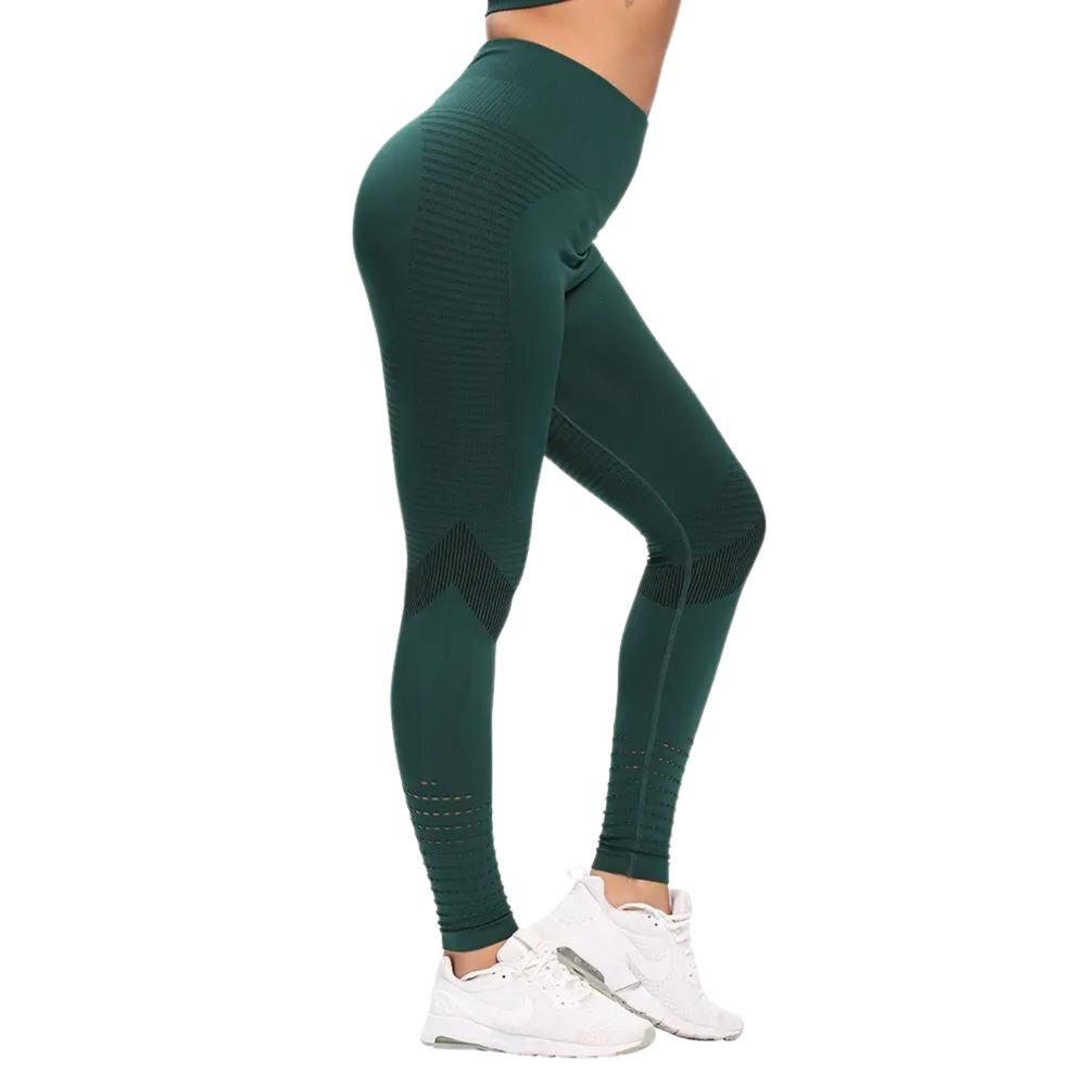 Calzas Mallas Tiro Alto Sukha Verde image number 2.0