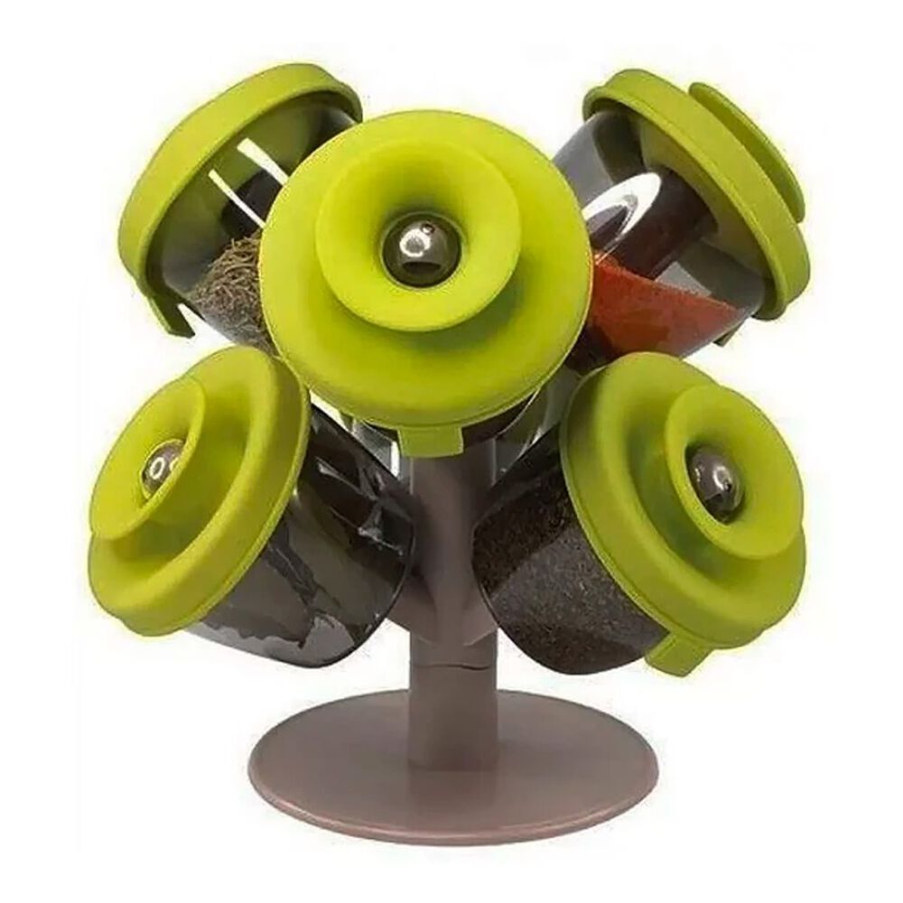 Set De Especieros En Forma De &Aacute;rbol Con 6 Frascos Para Condimentos image number 2.0