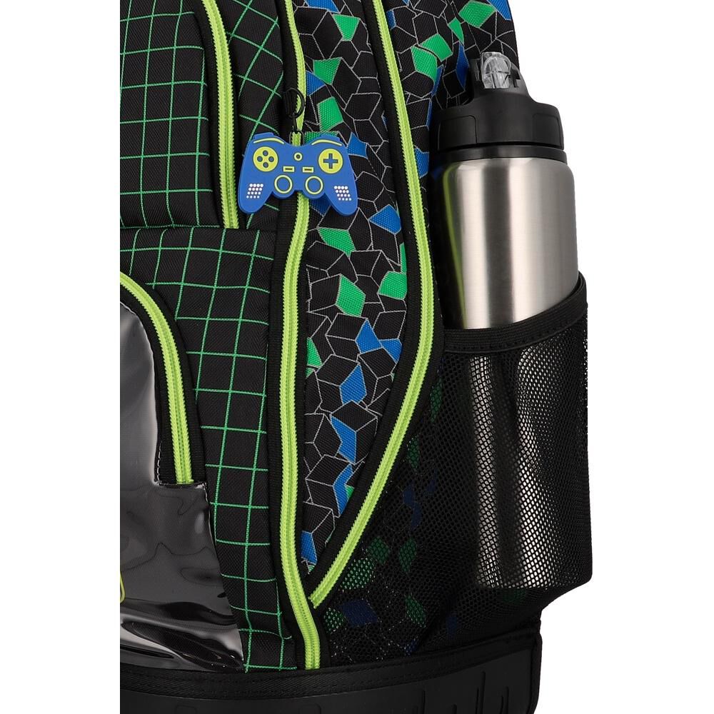 Mochila Con Ruedas Xtrem Cross 6xt Gamer Negro image number 6.0