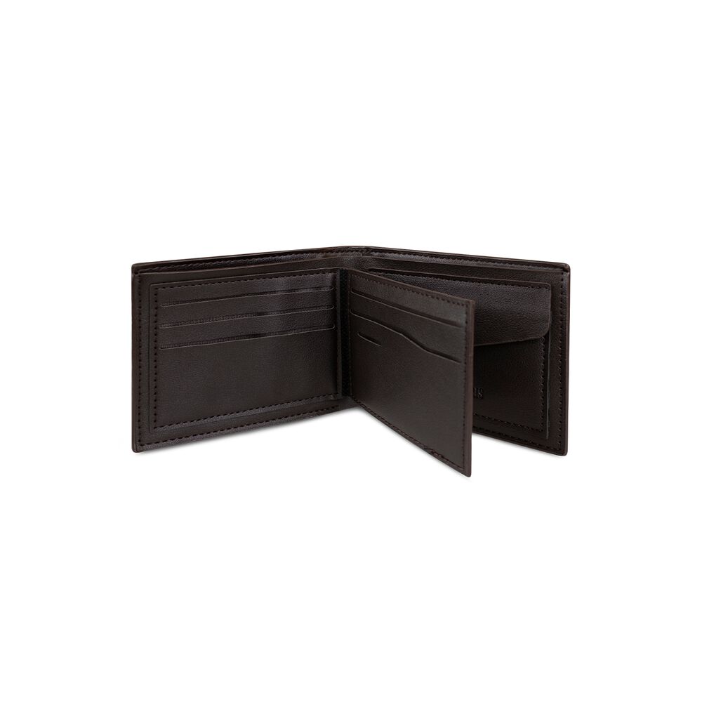 Billetera Hombre Enzo Caf&eacute; Oscuro Con Monedero Carven Paris image number 5.0