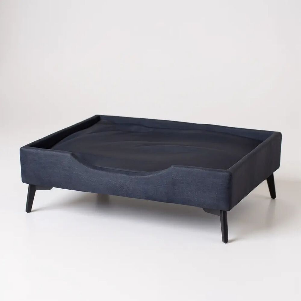 Cama De Mascotas - Talla M Extra (50x75 Cm) / Pata Metalica 12 Cm (negro) image number 1.0