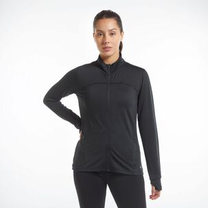 Polerón Deportivo Ajustado Cuello Alto Mujer Wetland