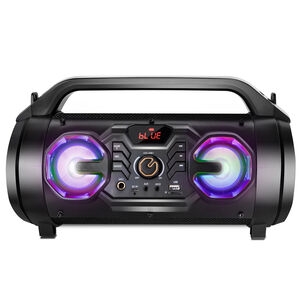 Parlante Bazuca Irt Bluetooth Fm Led Con Micr&oacute;fono 30 Rms
