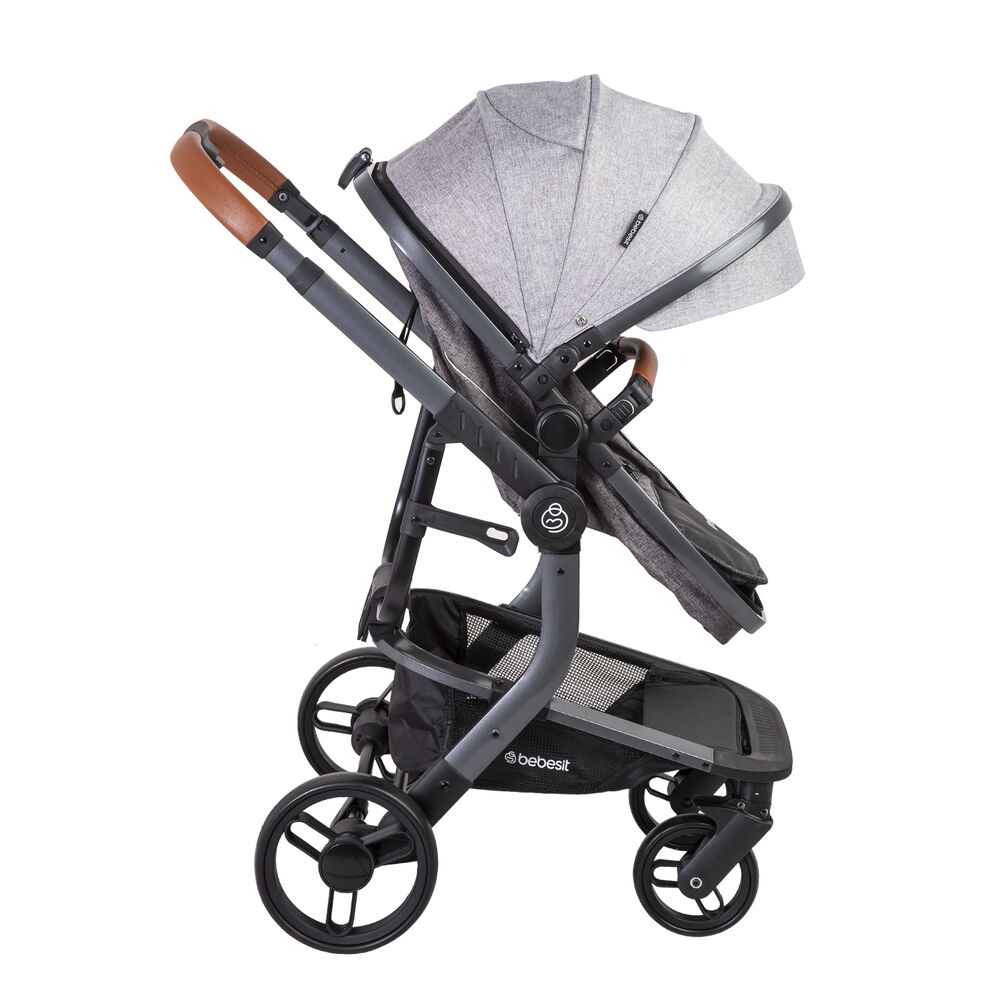 Coche Travel System Taurus Gris image number 6.0