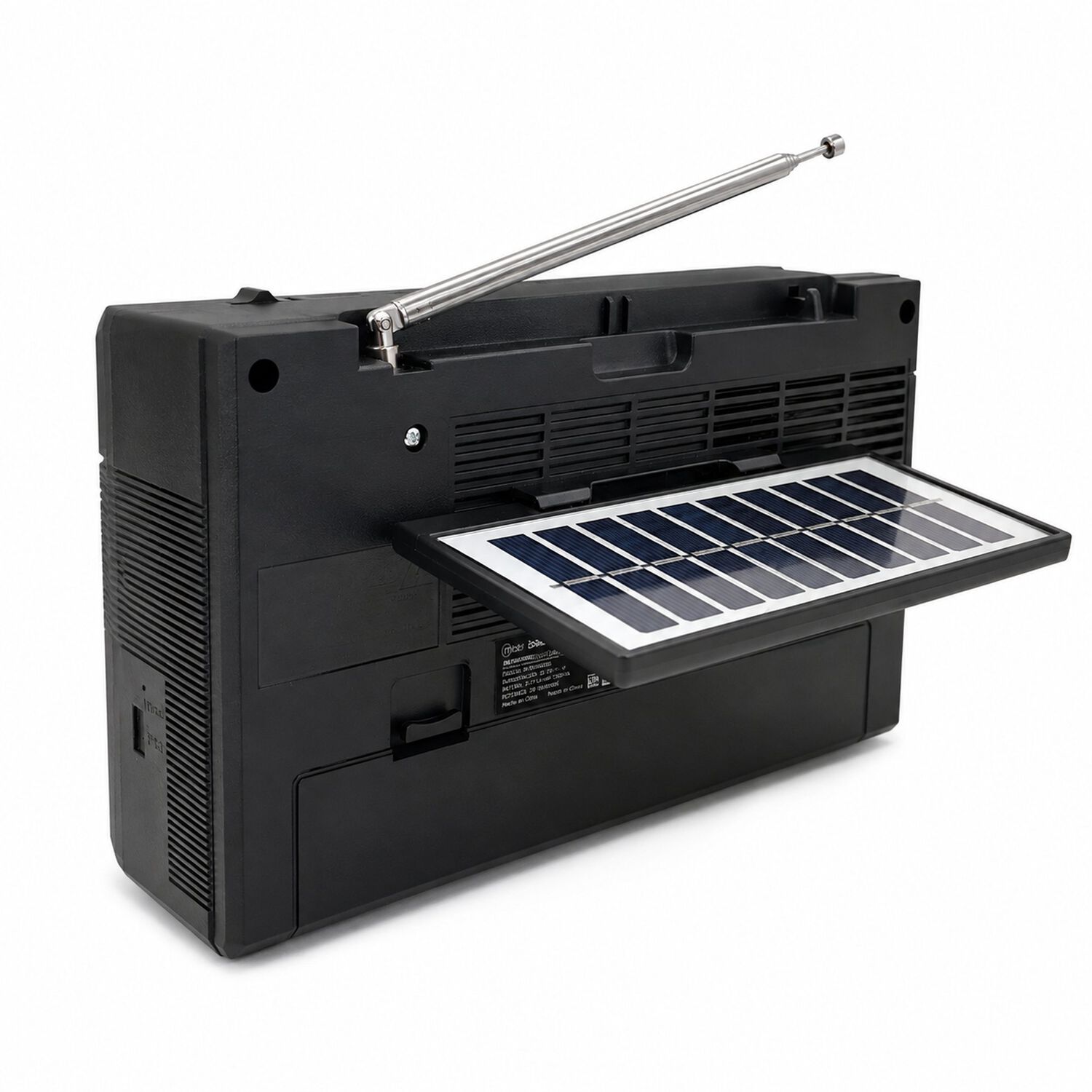 Radio Am/ Fm/ Sw/ Bt Recargable Usb-c + Carga Solar & Pilas image number 2.0