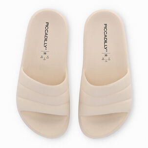 Sandalia Mujer Crema Marshmallow Piccadilly