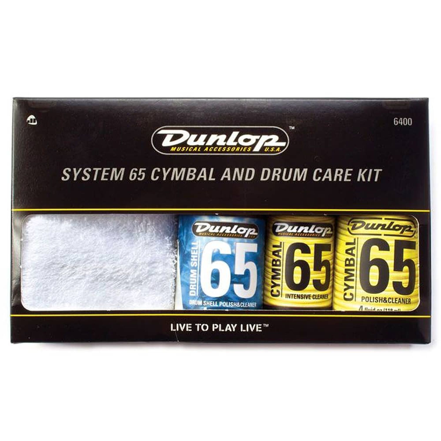 Set Limpieza Dunlop Para Platillos Y Bater&iacute;a/percusi&oacute;n Dunl6400 image number 1.0
