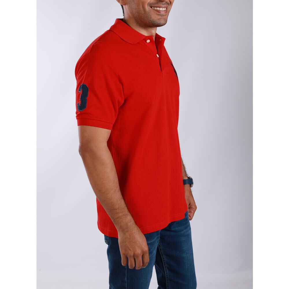 Polera Manga Corta Cuello Redondo Hombre Us Polo image number 1.0