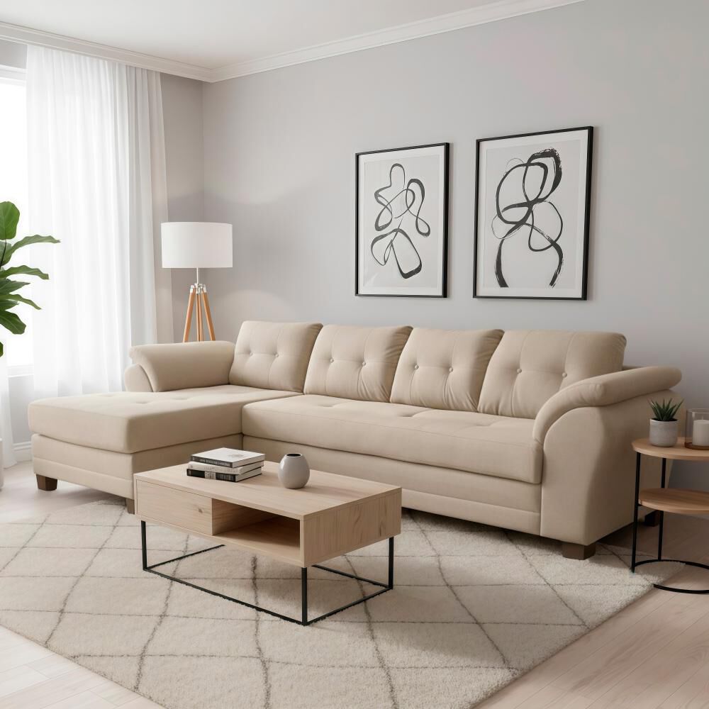 Sof&aacute; Seccional Izquierdo Living Factory Boston / 5 Cuerpos image number 0.0