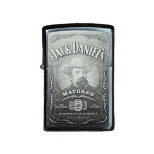 Encendedor Zippo Jack Daniels Plateado Zp48748
