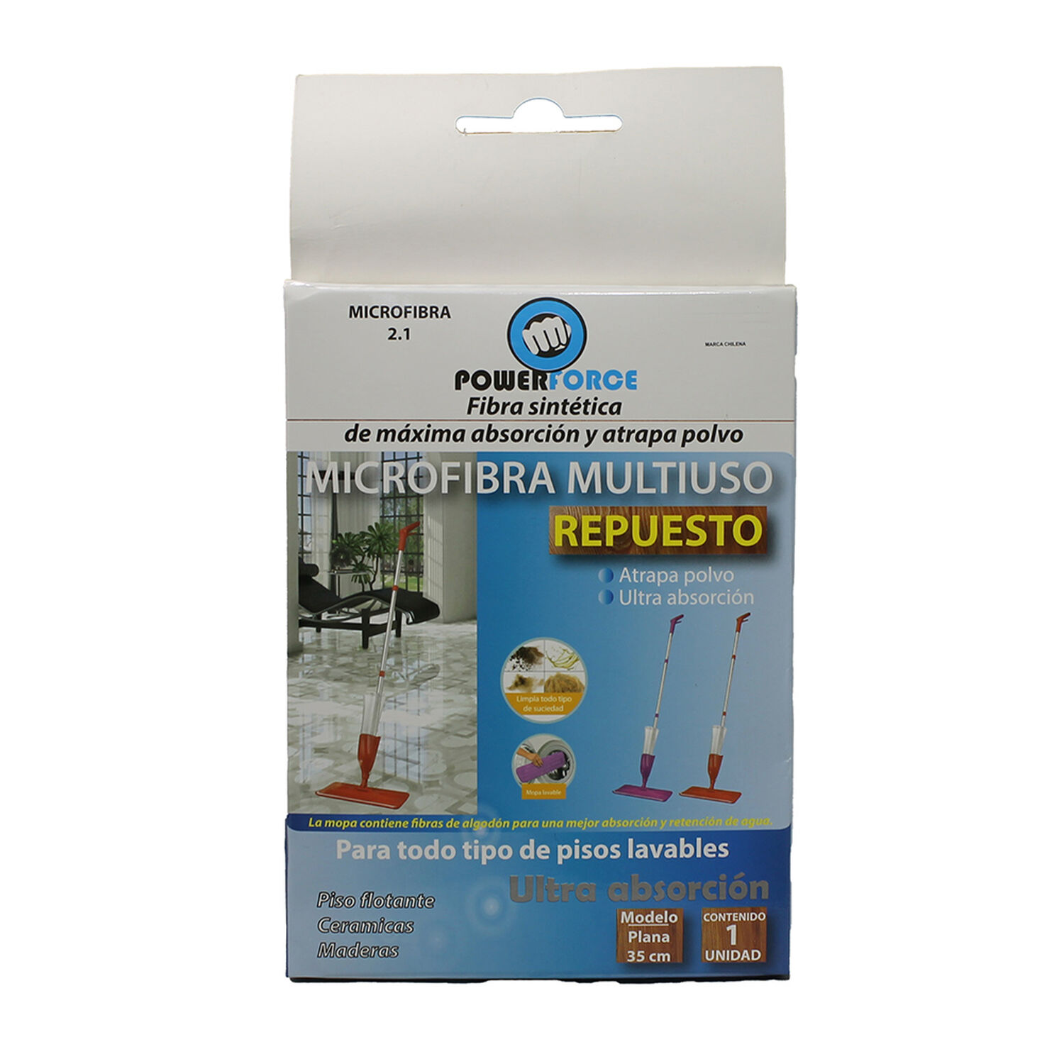 Repuestos Para Mopa Limpia Pisos X 6 Unidades image number 0.0