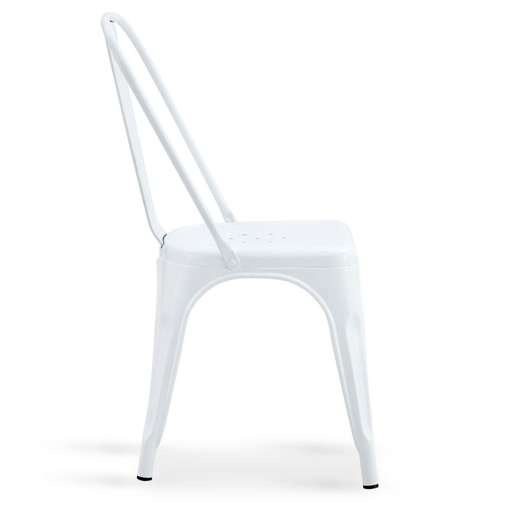 Pack De 4 Silla Metal Tolixblanco image number 3.0