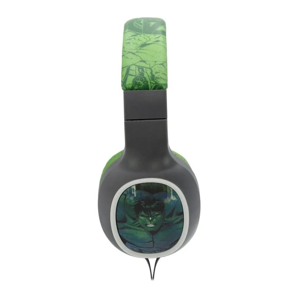 Audifonos Alambricos Overear Hulk Infantil Avengers Teen image number 2.0