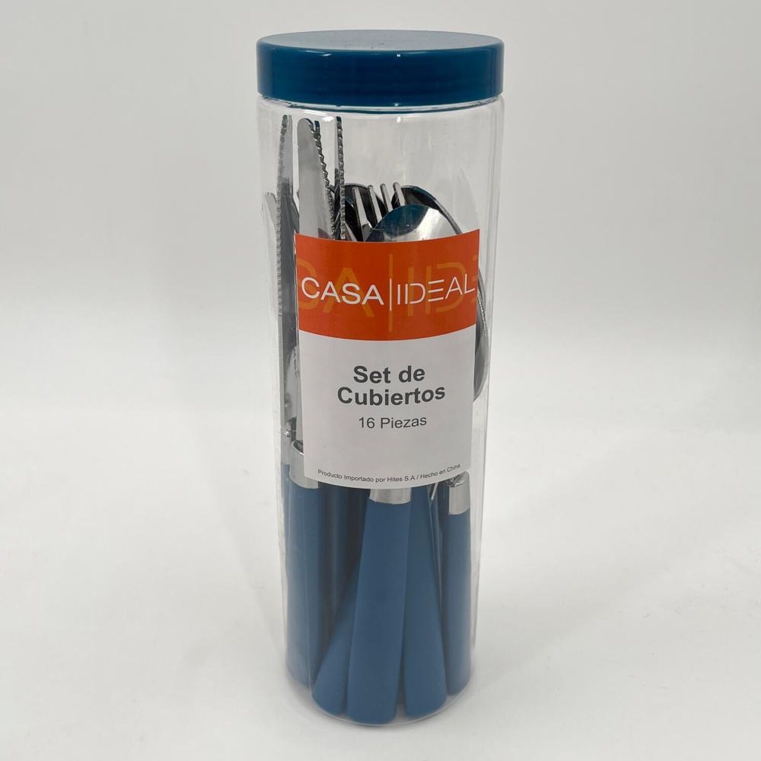 Cubiertos De Mesa Casaideal Blue 16p / 16 Piezas image number 0.0