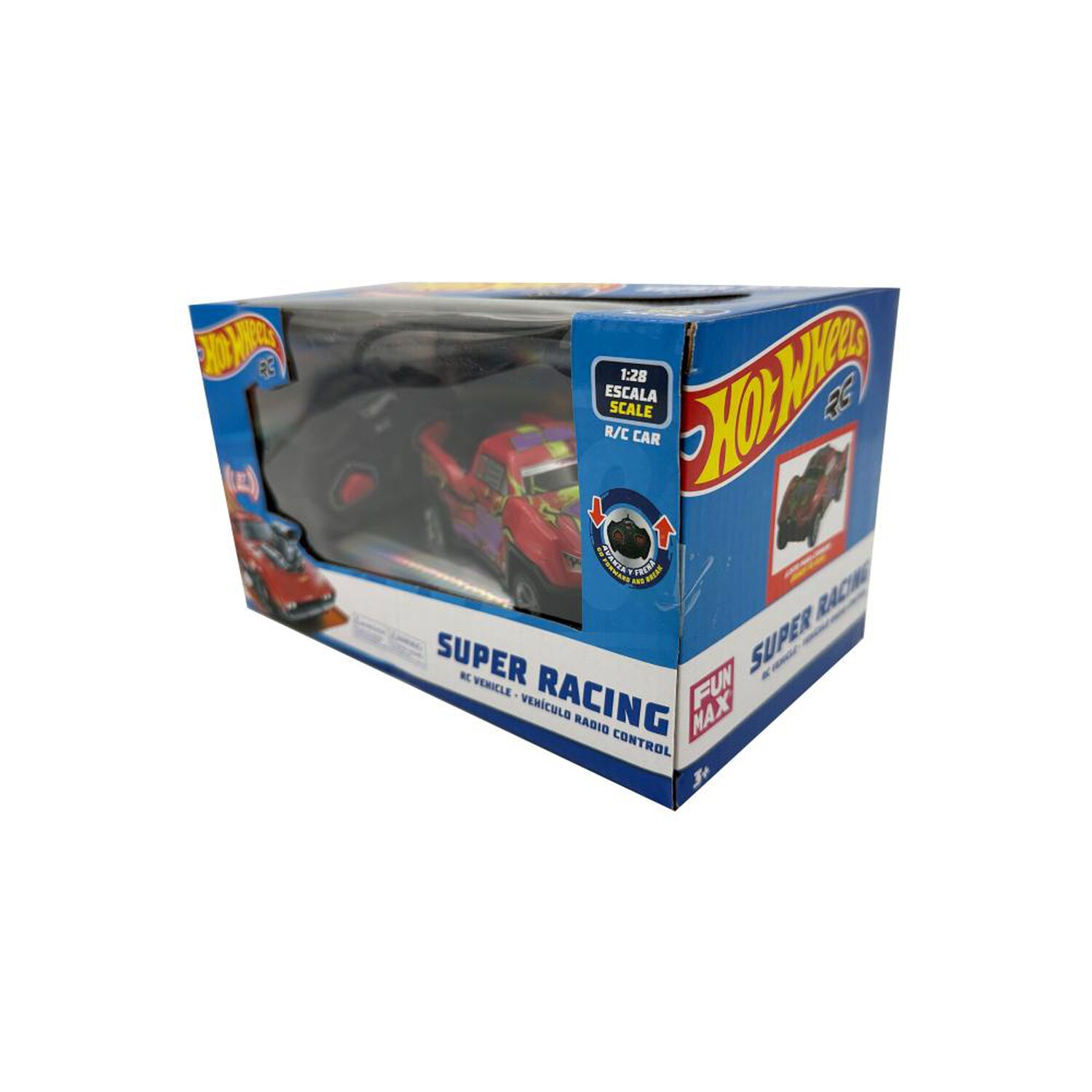 Vahiculo Radio Control Hot Wheels 1:28 Racing Car Surtido image number 2.0