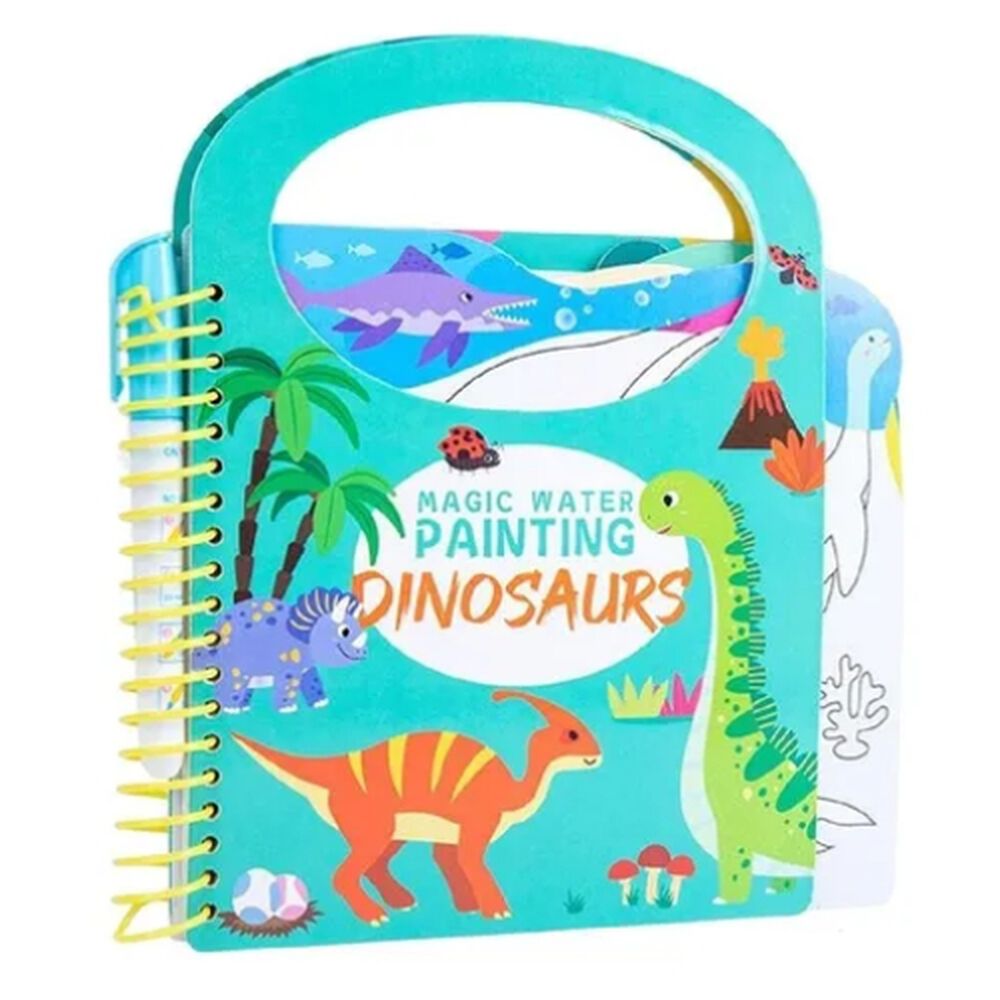 Libro Mágico Cuaderno Didáctico Niños Para Pintar Con Agua image number 0.0